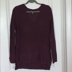Maroon sweater